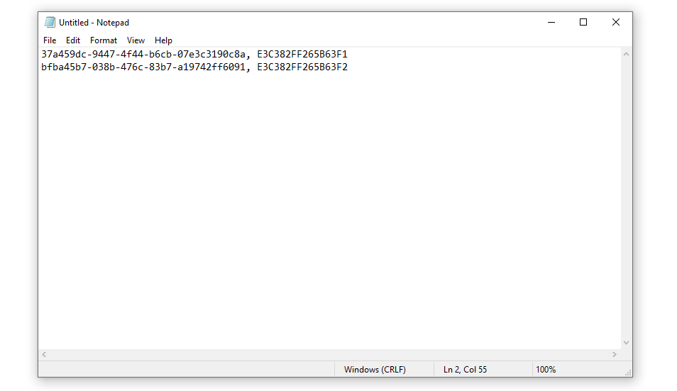 Collect all vEdges serial numbers